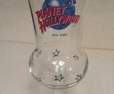 Planet Hollywood New York - Hurricane Cocktail Glass