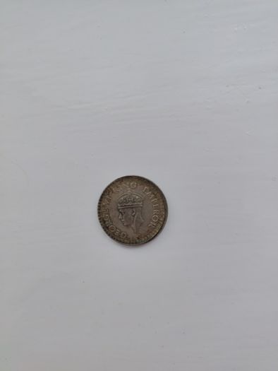India 1/2 Rupee 1943