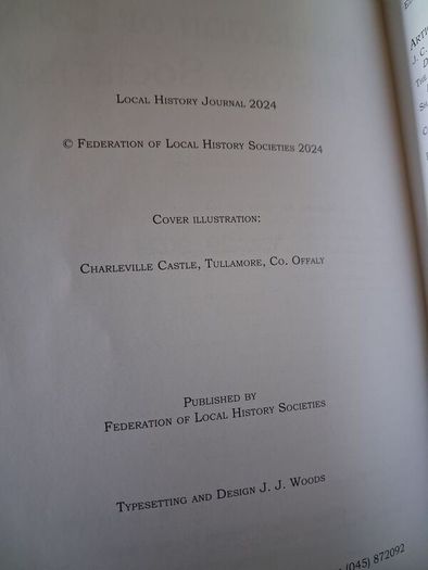 Journal of the Federation of Local History Societies 2024