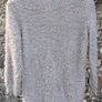 Beige Fuzzy Chenille with Gold Iridescent Sequins Jumper Image 5