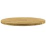 Table Top Solid Oak Wood Round 44 mm 700 mm Image 3