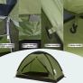 Camping Tent for 1 2 Person Man Waterproof Backpacking Tents Easy Setup Lightweight for Hiking Backyard MULTIPLE COLOURS AVAILABLE, SEE PHOTOS (FREE POSTAGE) Image 5