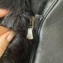 Versace Jeans Couture leather and fur jacket Image 9