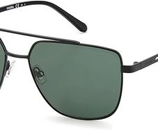 Fossil unisex sunglasses, Fos 3129/g/s, R80/IR MT DARK RUTH, black