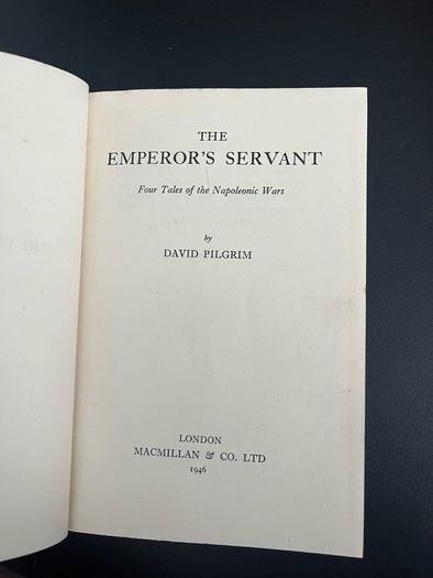 The Emperor Servant by David Pilgrim