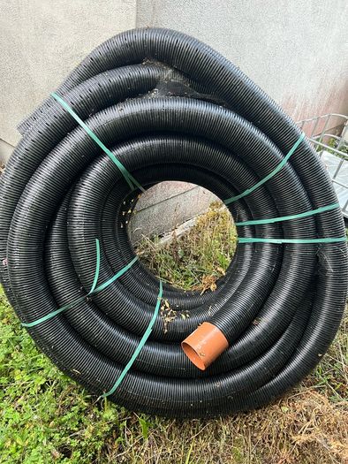 Garden drainage pipe
