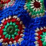 Handmade Crochet Blanket or Wall Hanging Image 3