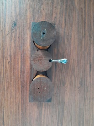 Mid Century Hornsea 'Saffron' Condiment Set