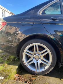 Mercedes AMG alloy wheels with brand new tyes perfect conditions