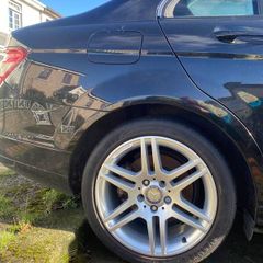 Mercedes AMG alloy wheels with brand new tyes perfect conditions