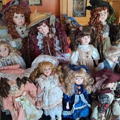 Porcelain Doll Collection [21 Lot]