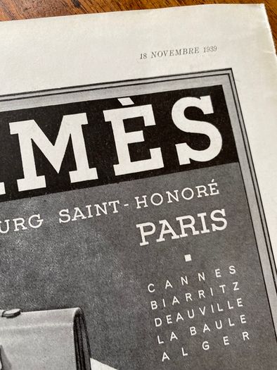 Antique Hermes Ad
