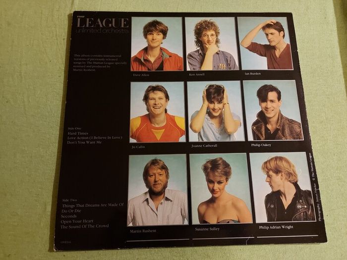 The Human League - Vinyl Records - Incl. Dare & Crash + Hundreds More