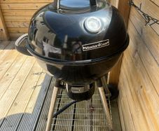 large Kettle bbq and charcoal