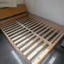 Ash Veneer European Double Bed Frame Image 6