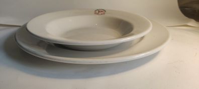 Titanic Queenstown Dinner Plate + Soup/salad Bowl