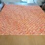 Blanket Hand Crochet Heavy Weight Throw Image 2