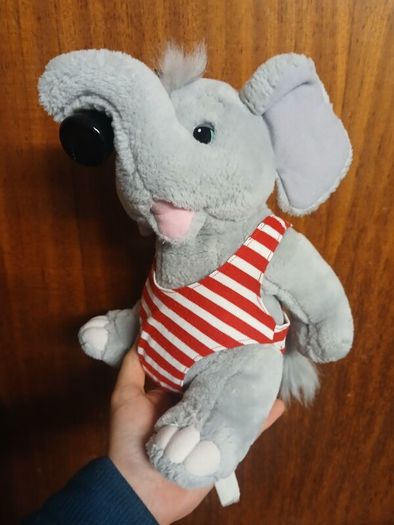Vintage Coca-Cola elephant soft toy