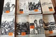 1960s 8 Classic Works of Literature in German Language. German Books. Vintage.