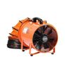 300mm Portable Ventilator, 2 Speed 2894CFM High-Velocity Industrial Utility Blower Fan with 10m Flexible Duct Hose, Exhaust Axial Fan for Basements, Workshops, Warehouses, Orange Image 9