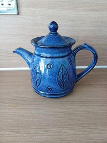Royal Blue Pottery Teaapot (7 Cup)