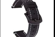 Calf leather watch band, strap 24mm