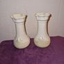 Vintage matching pair of Belleek vases Image 4