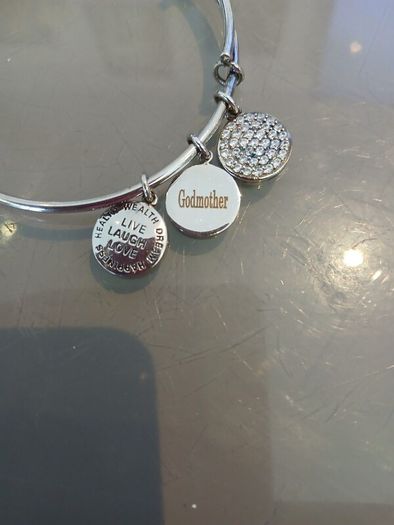 Silver bangle
