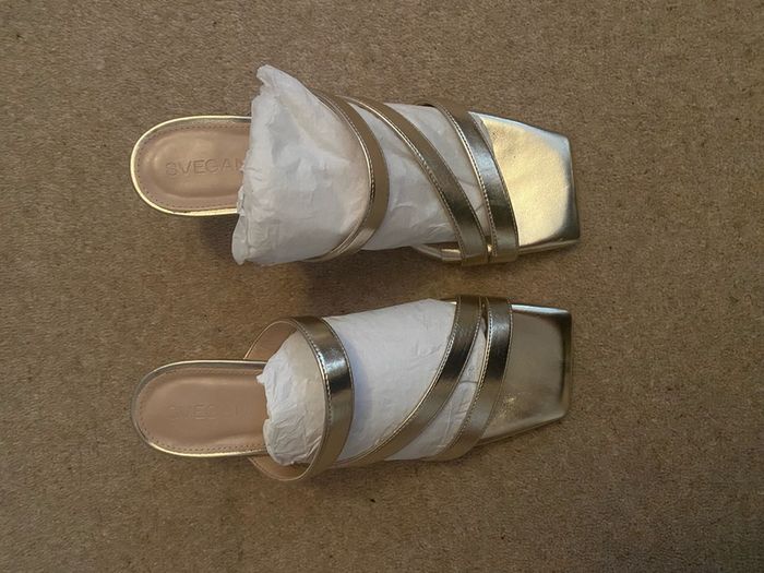 Alohas Gold Sandal UK 6