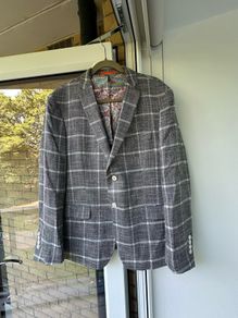 Tallia The Mason Fit Plaid Blazer Jacket  Size EU 52 Excellent Condition