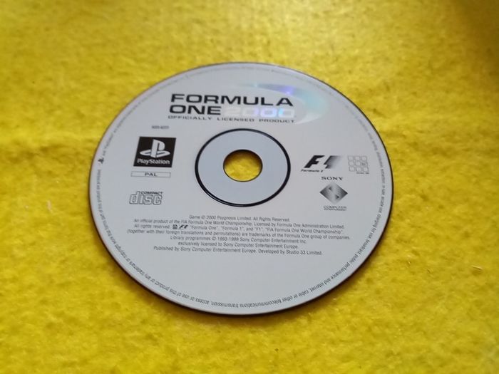 Formula 1 2000 F1 PlayStation1 Ps1 PlayStation 2 ps2 games Original