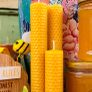 beeswax candles Image 2