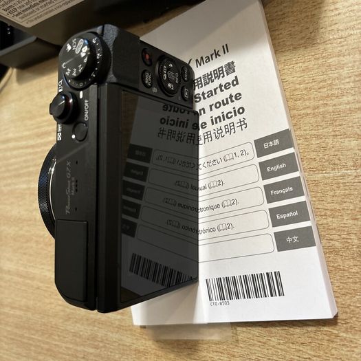 Canon G7X Mark II