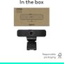 "Logitech C925e Business Webcam, HD 1080p/30fps Video, Light Correction, Autofocus, Clear Audio, Privacy Shutter, Works with Microsoft Teams, Google Meet, Skype, WebEx, Cisco - Black" Image 5
