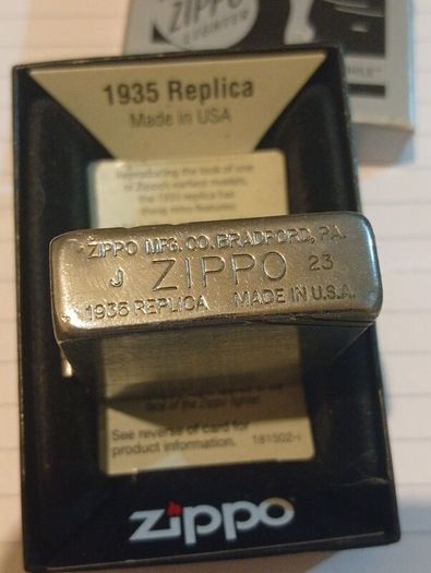 Zippo Lighter boxed