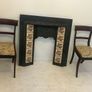 Set of Regency Style Mahogany Bar Back Dining Chairs Image 5