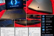 Gaming laptop Alian touch screen