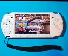 PSP 3000 Series Pearl White (Modded)