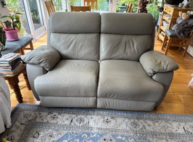 Leather Sofa Recliner - 2 Seater
