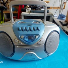 ALBA Portable CD RADIO CASSETTE Player, everything works fine, Radio, CD & Tape