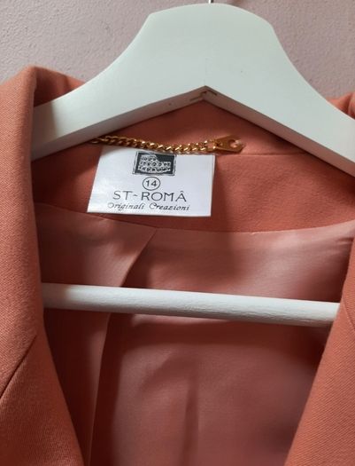 ladies jacket peach