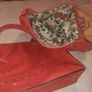 Coral Patent Bag Image 7