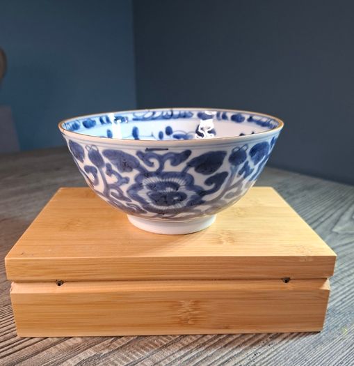 Chinese Kangxi porcelain Lotus bowl