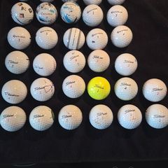 32 taylormade and titlest balls