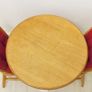 Elegant Solid Wood Dining Set Hand Painted Table & Chairs Image 6