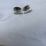 Antique Art Deco (1920-30's) silver Marcasites Cufflinks Image 3