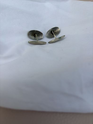 Antique Art Deco (1920-30's) silver Marcasites Cufflinks