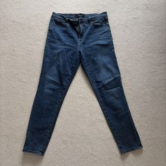J Brand dark blue skinny jeans