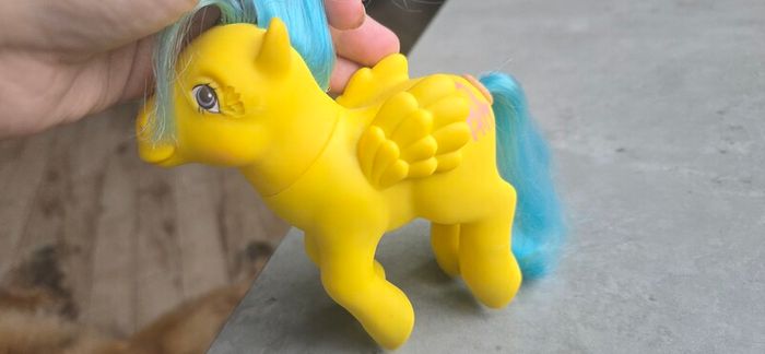 Tall Tails Tales Giraffe Happy Tails Ponies HTF MLP G1 My Little Pony