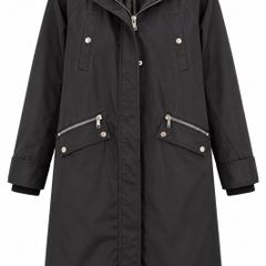 Mint Velvet Black Parka